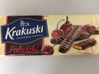 Krakuski Paluszki z galaretką wiśniową