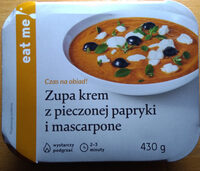 Zupa krem z pieczonej papryki i mascarpone
