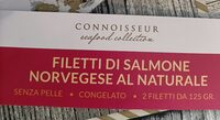 Filetto di salmone norvegese al naturale