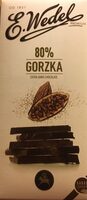Wedel extra dark chocolate