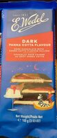 Dark Panna cotta