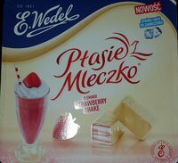 Ptasie mleczko o smaku strawberry shake