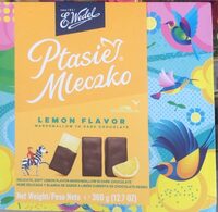 Ptasie Mlecsko Lemon Flavor Marshmallow in Dark Chocolate