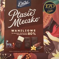 Ptasie Mleczko w gorzkiej czekoladzie