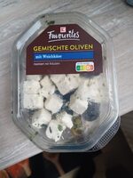 Gemischte Oliven mit Weichkäse