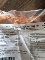 Ailes de poulet tex mex bbq