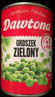 Groszek zielony konserwowy