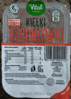 Kiełki rzodkiewki