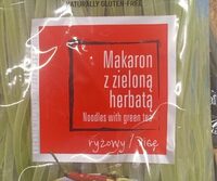 Makaron z zielona herbatą