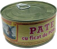 Pate cu ficat de porc