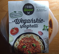 Wegańskie spaghetti z sosem bolognese