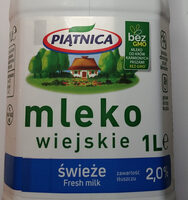 Mleko wiejskie świeże 2%