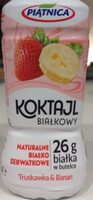 Koktajl białkowy Truskawka & Banan