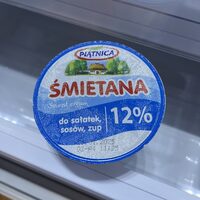Fresh soured cream 12% fat