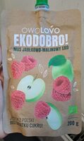 Malinowo Mus Jabłko Malina Bio
