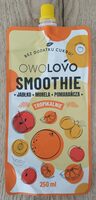 Smoothie tropikalne Jabłko Morela Pomarańcza