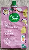 Mus Jabłko, Ananas, Marakuja