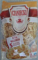 Nitka walcowana. 5-jajeczny makaron