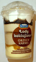 Lody koktailowe orzech karamel