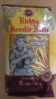 Richtig Ślonskie Nudle - Makaron 8 jajeczny