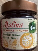 Malina z sokiem cytrynowym