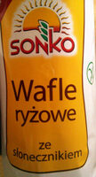 Wafle ryżowe ze słonecznikiem