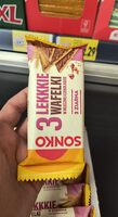 3 lekkie wafelki w mlecznej czekoladzie