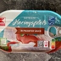 Heringsfilets in Pikanter Sauce