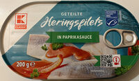 Geteilte Heringsfilets In Paprikasauce