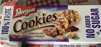 Chocolate Striped Peanut Cookies, Erdnuss, Schokol...