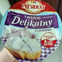 Twaróg delikatny z czosnkiem