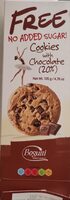 Cookies with chocolates
