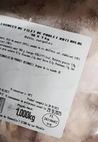 Émincés de poulet