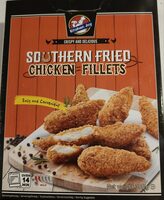 Southern fried chicken fillets