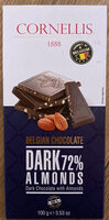 Belgian chocolate - Dark 72% almonds