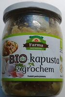 Bio kapusta z grochem