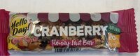 Honey nut bar cranberry