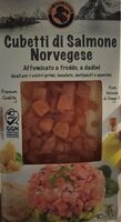 Cubetti di salmone norvegese