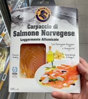 Carpaccio di salmone norvegese