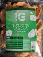 Suszone jabłka ćwiartki