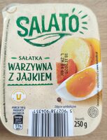 Sałatka warzywna z jajkiem