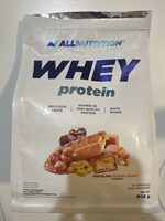 Whey protein chocolate caramel peanut