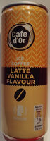 Ice coffee latte vanilla flavour