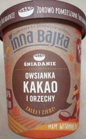 Owsianka kakao i orzechy