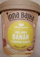 Jaglanka banan i surowe kakao