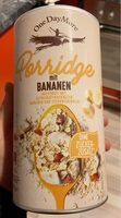 Porridge mit Bananen