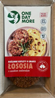Roślinne kotlety o smaku łososia