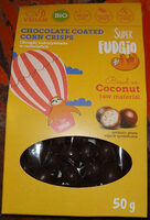 Chocolade coated corn crisps