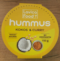 Hummus kokos & curry