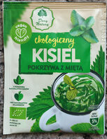 Ekologiczny kisiel pokrzywa z miętą